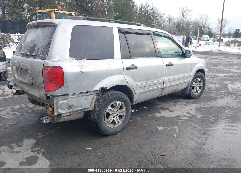 2004 HONDA PILOT EX-L VIN: 2HKYF18594H524098