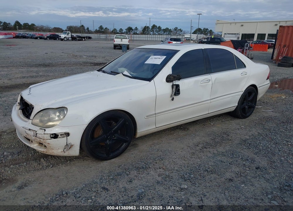 2003 MERCEDES-BENZ S 430 VIN: WDBNG70J83A318268