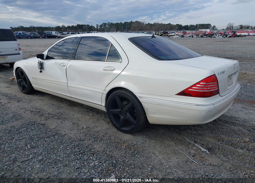 2003 MERCEDES-BENZ S 430 VIN: WDBNG70J83A318268
