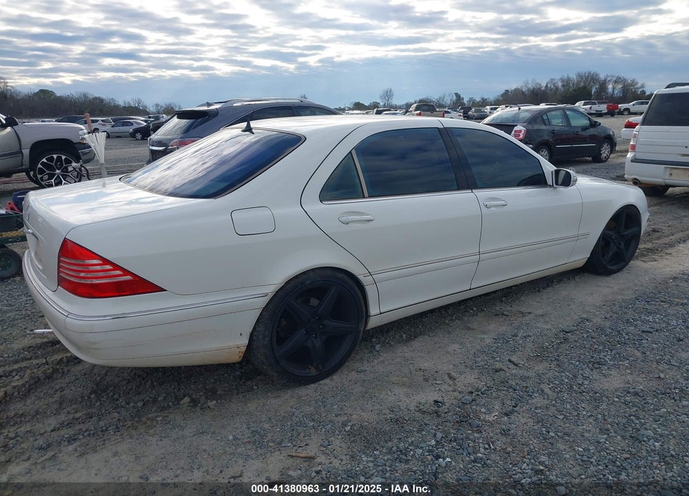 2003 MERCEDES-BENZ S 430 VIN: WDBNG70J83A318268