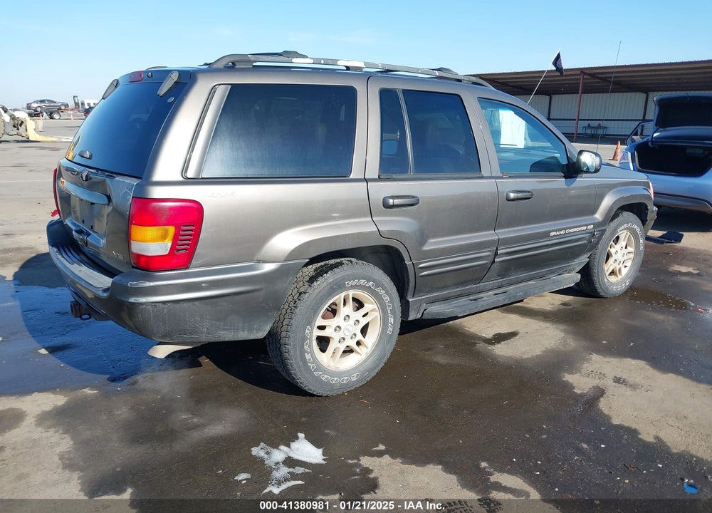 1999 CHEROKEE JEEP GRAND  LIMITED VIN: 1J4GW68N3XC692757