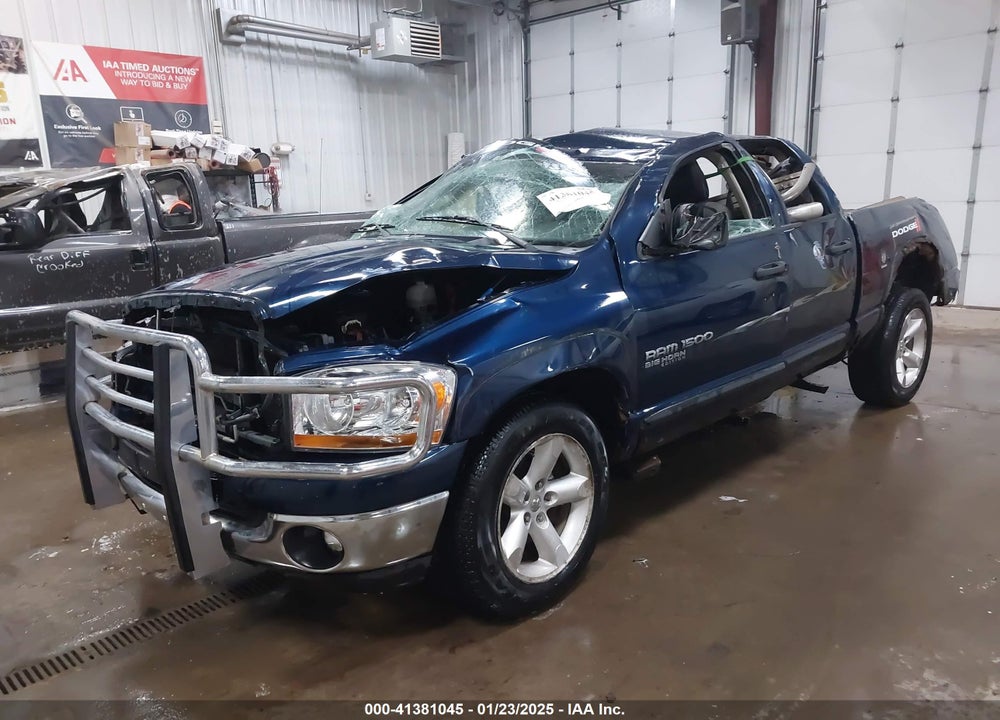 2006 DODGE RAM 1500 SLT/TRX4 OFF ROAD/SPORT VIN: 1D7HU18P56J219219