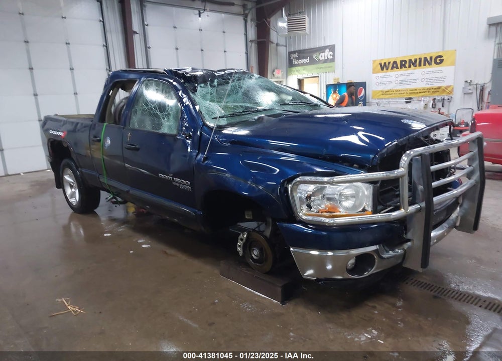 2006 DODGE RAM 1500 SLT/TRX4 OFF ROAD/SPORT VIN: 1D7HU18P56J219219