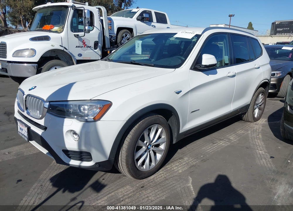 2016 BMW X3 XDRIVE28I VIN: 5UXWX9C53G0D66239