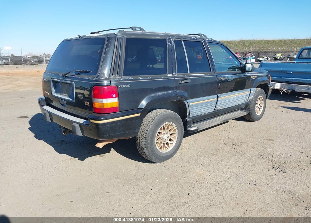 1995 JEEP GRAND CHEROKEE LIMITED/ORVIS VIN: 1J4GZ78Y0SC701768