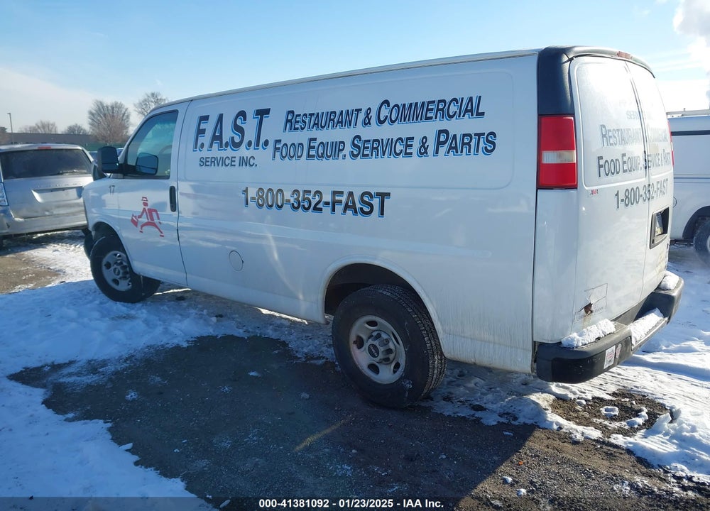 2009 GMC SAVANA 2500 WORK VAN VIN: 1GTGG25C591106833