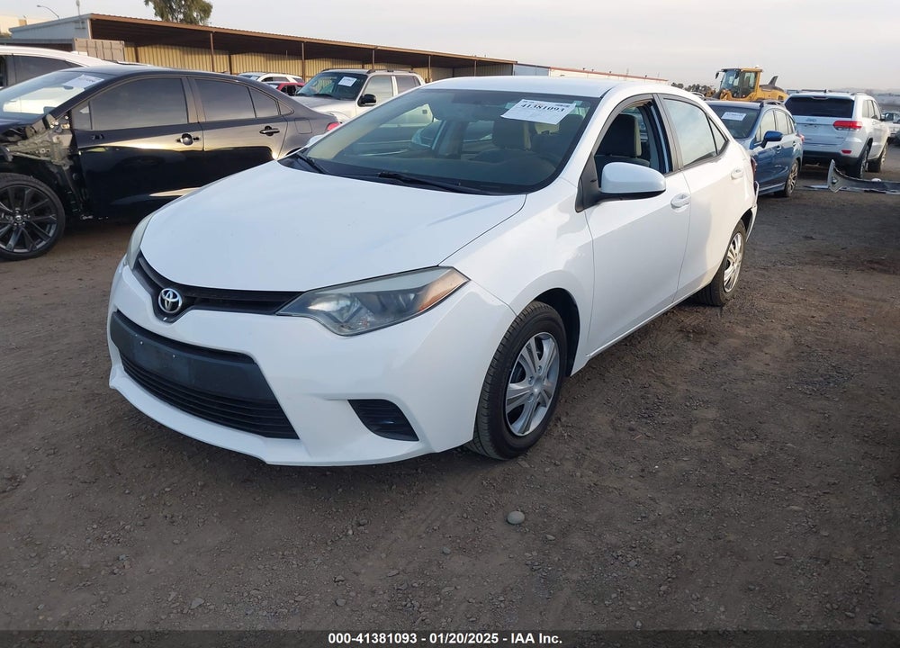 2016 TOYOTA COROLLA VIN: 5YFBURHE9GP426318