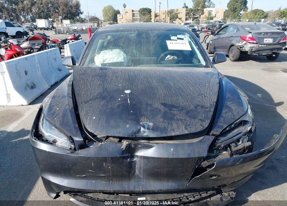 2024 TESLA MODEL 3 LONG RANGE DUAL MOTOR ALL-WHEEL DRIVE/REAR-WHEEL DRIVE VIN: 5YJ3E1EA1RF745909