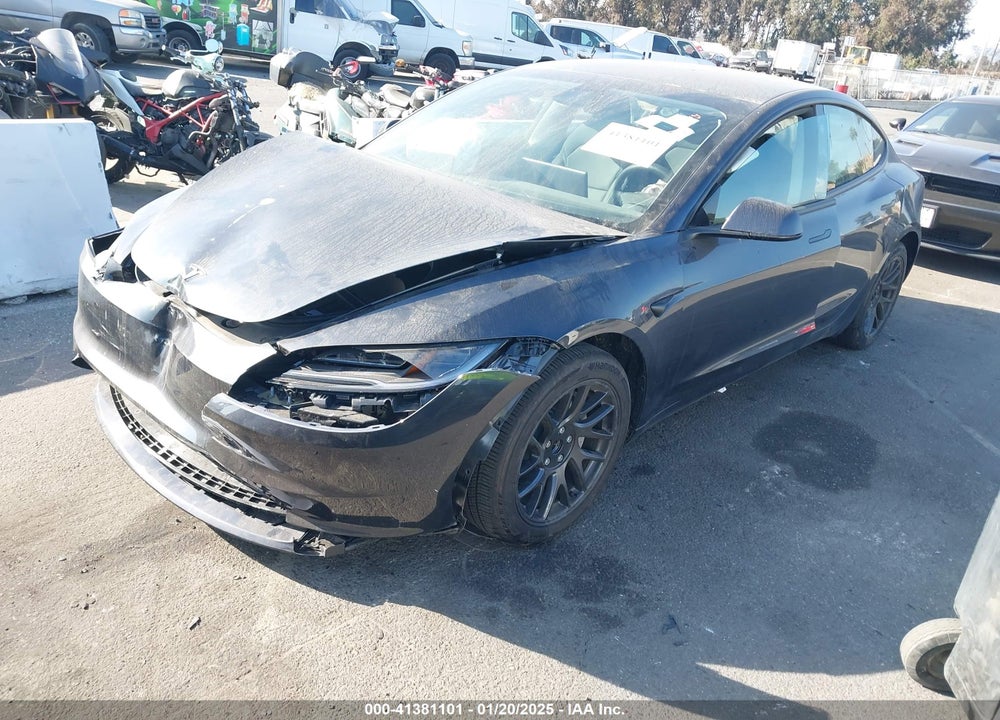 2024 TESLA MODEL 3 LONG RANGE DUAL MOTOR ALL-WHEEL DRIVE/REAR-WHEEL DRIVE VIN: 5YJ3E1EA1RF745909