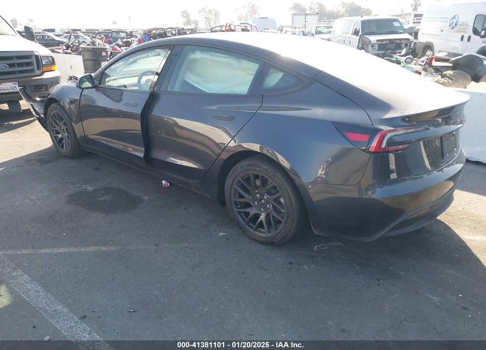 2024 TESLA MODEL 3 LONG RANGE DUAL MOTOR ALL-WHEEL DRIVE/REAR-WHEEL DRIVE VIN: 5YJ3E1EA1RF745909