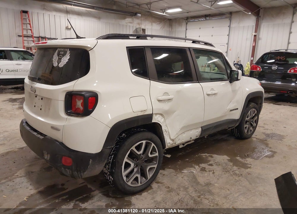2017 JEEP RENEGADE LATITUDE 4X4 VIN: ZACCJBBB1HPF39740