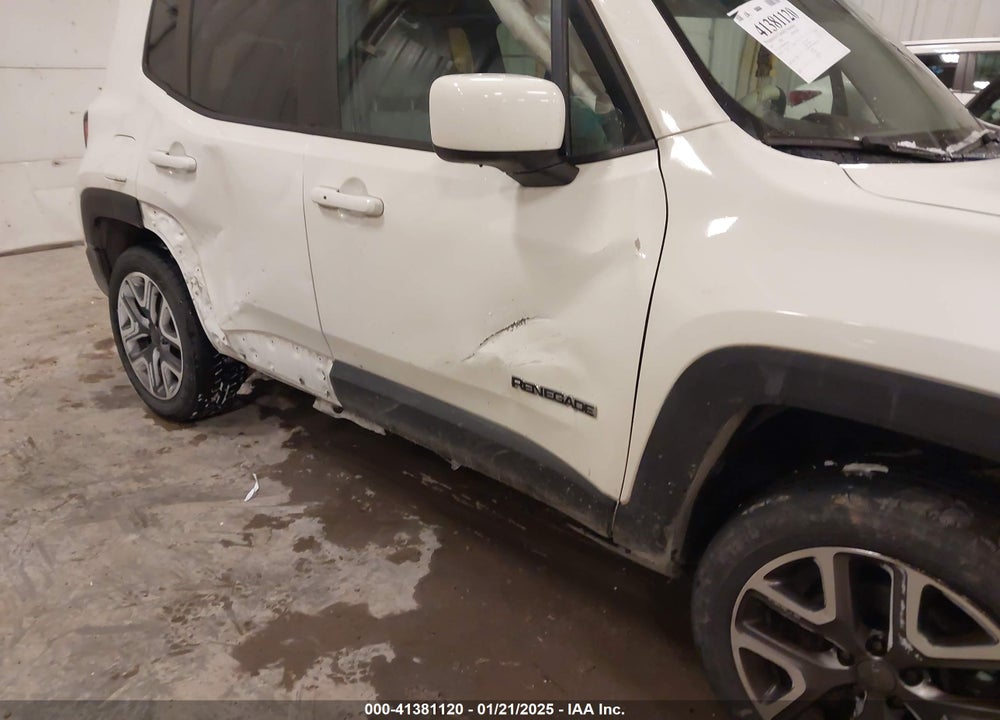 2017 JEEP RENEGADE LATITUDE 4X4 VIN: ZACCJBBB1HPF39740