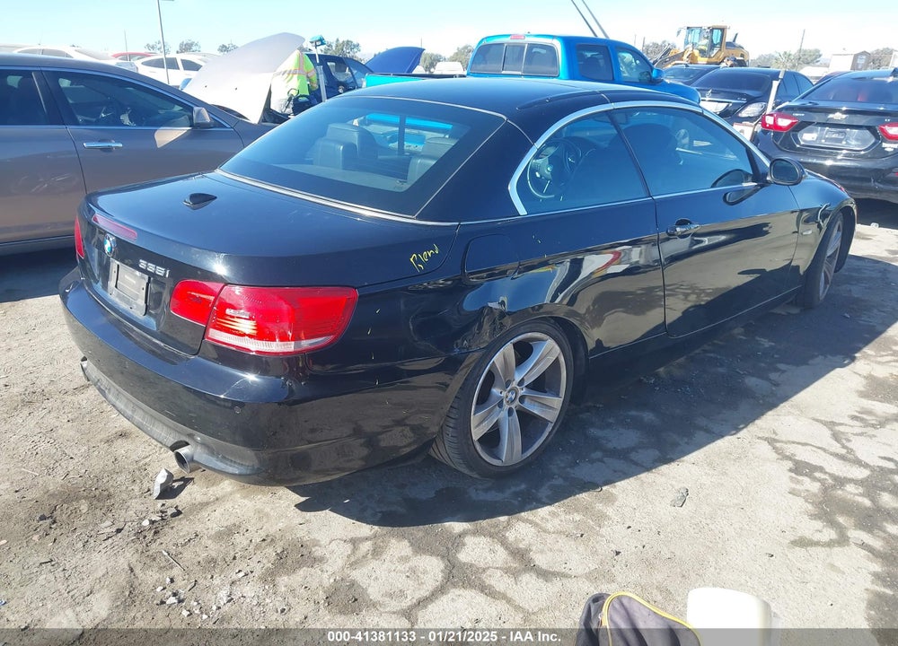 2008 BMW 335I VIN: WBAWL735X8PX55643