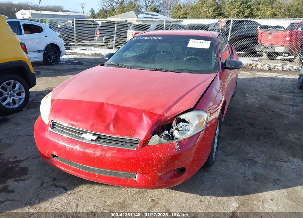 2006 CHEVROLET MONTE CARLO LT VIN: 2G1WM15K269225171