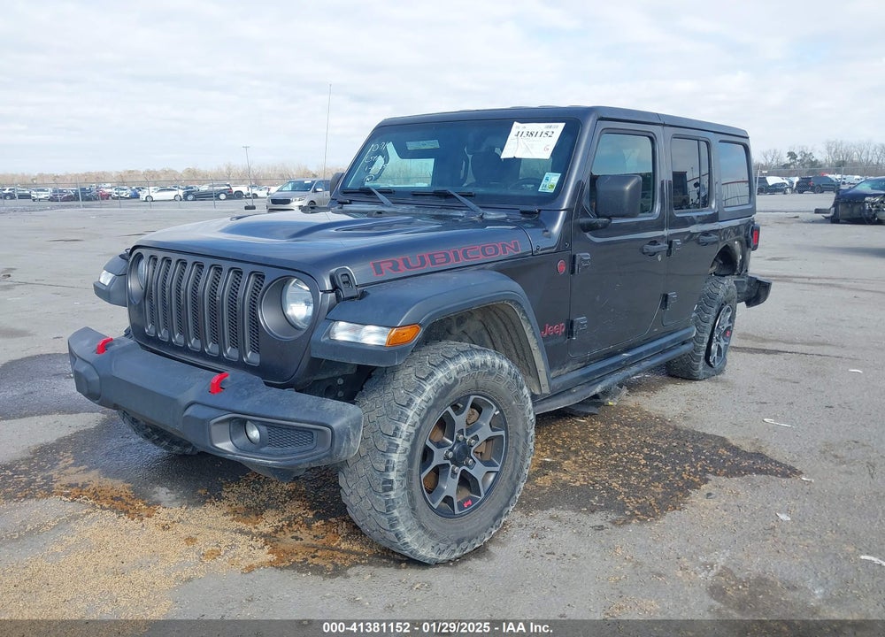 2019 JEEP WRANGLER UNLIMITED RUBICON 4X4 VIN: 1C4HJXFG1KW541071