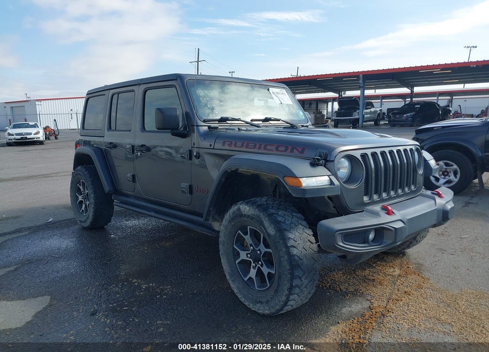 2019 JEEP WRANGLER UNLIMITED RUBICON 4X4 VIN: 1C4HJXFG1KW541071