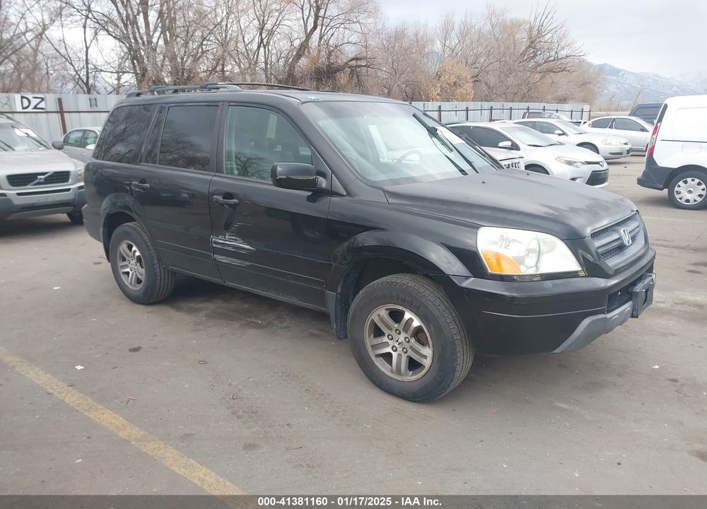 2004 HONDA PILOT EX-L VIN: 2HKYF185X4H515359