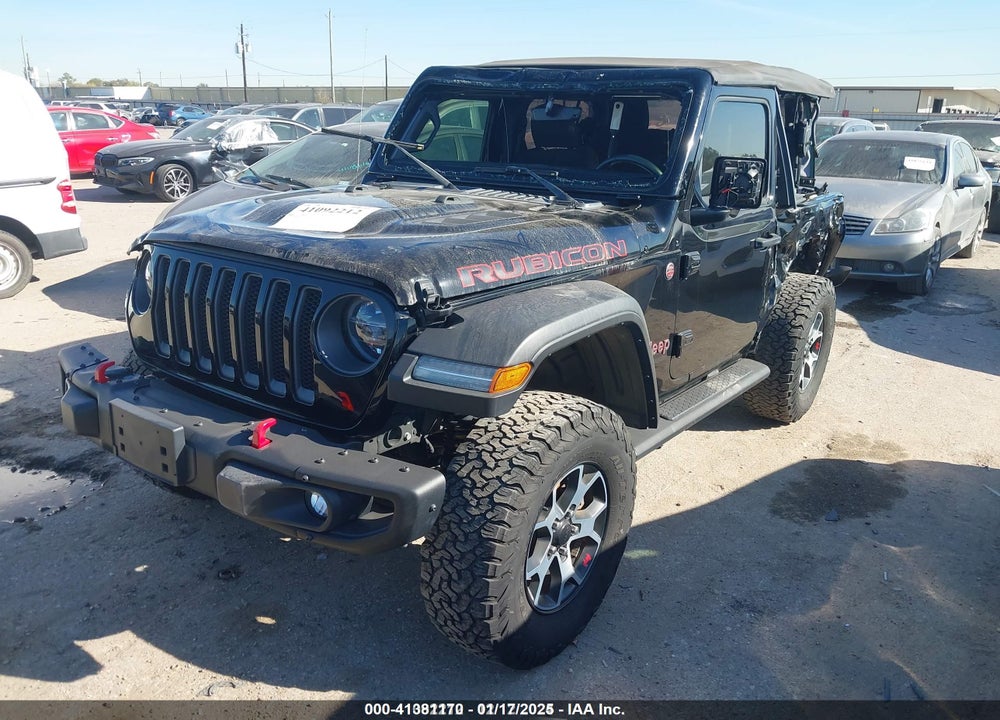 2021 JEEP WRANGLER RUBICON 4X4 VIN: 1C4HJXCG0MW552795