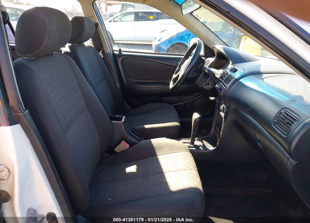 2001 TOYOTA COROLLA S VIN: 1NXBR12E91Z424313