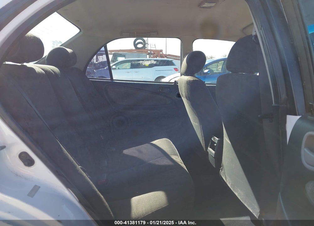 2001 TOYOTA COROLLA S VIN: 1NXBR12E91Z424313