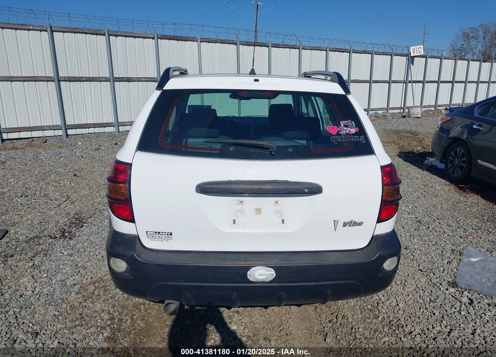 2007 PONTIAC VIBE VIN: 5Y2SL65817Z434077