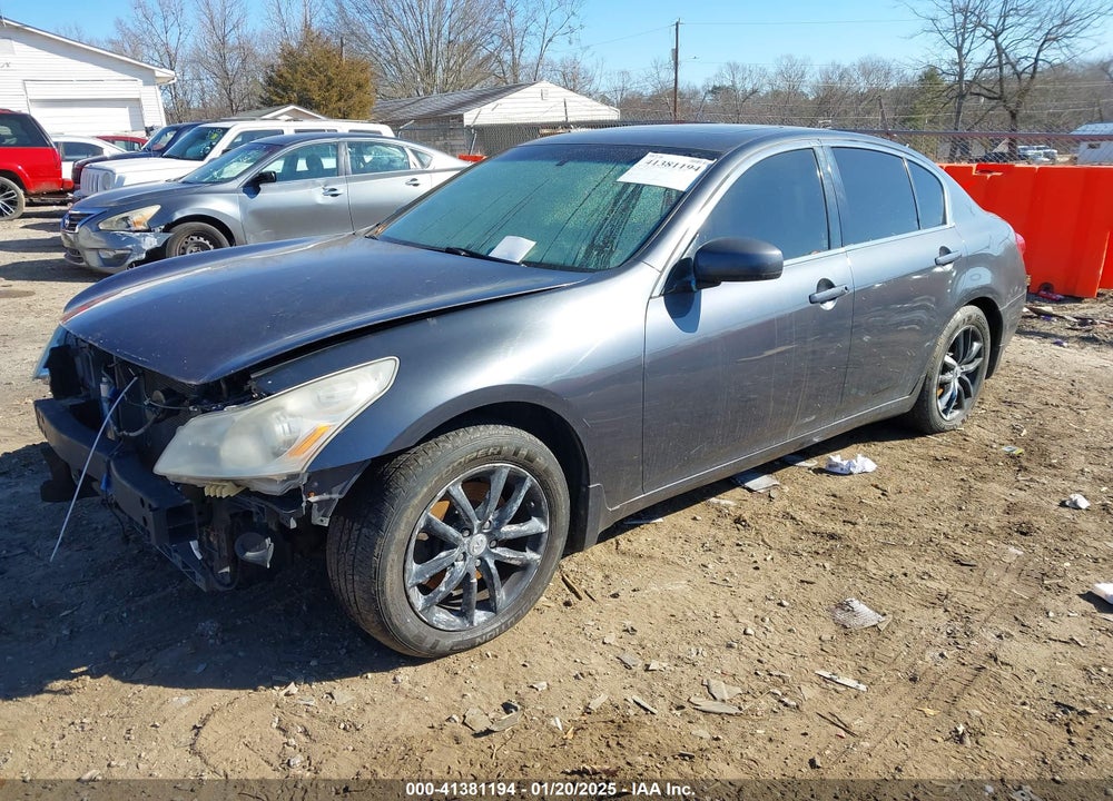 2008 INFINITI G35X VIN: JNKBV61F18M272723