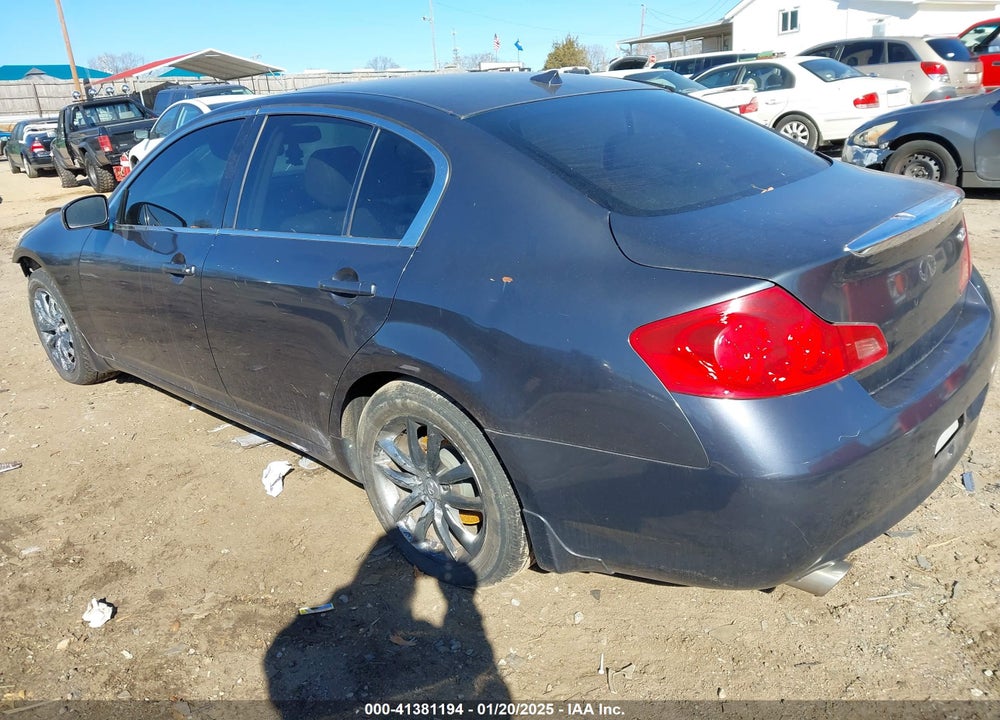 2008 INFINITI G35X VIN: JNKBV61F18M272723