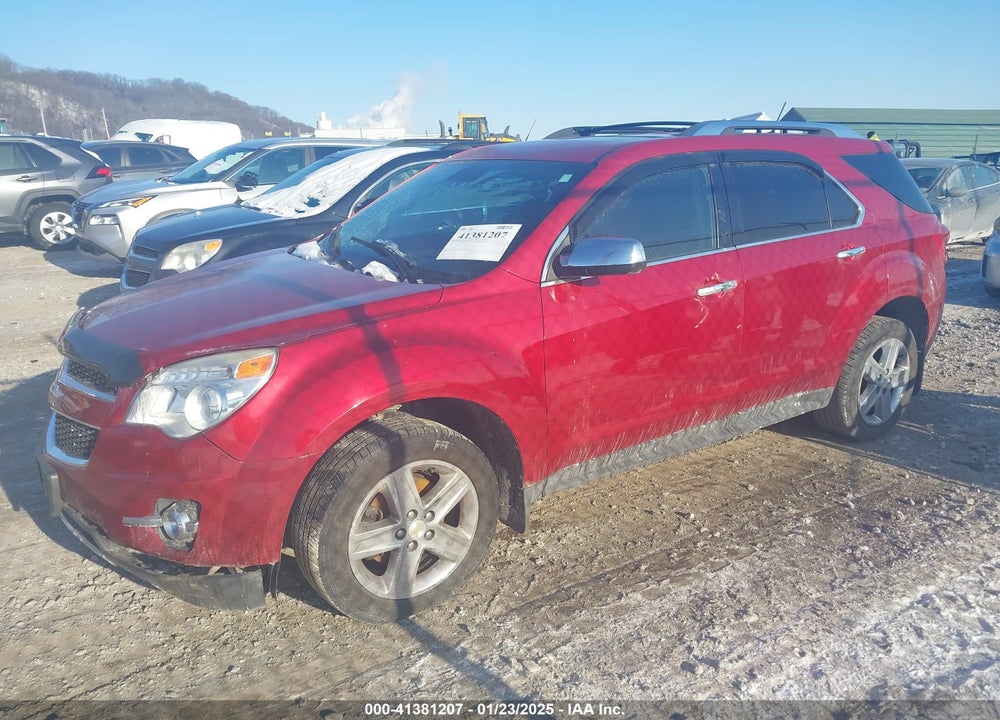 2014 CHEVROLET EQUINOX LTZ VIN: 2GNALDEK2E6311917