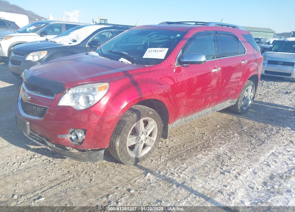 2014 CHEVROLET EQUINOX LTZ VIN: 2GNALDEK2E6311917