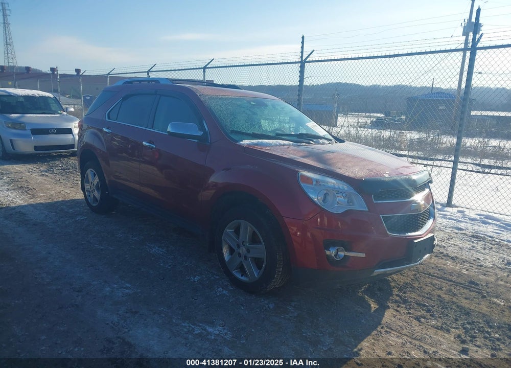2014 CHEVROLET EQUINOX LTZ VIN: 2GNALDEK2E6311917