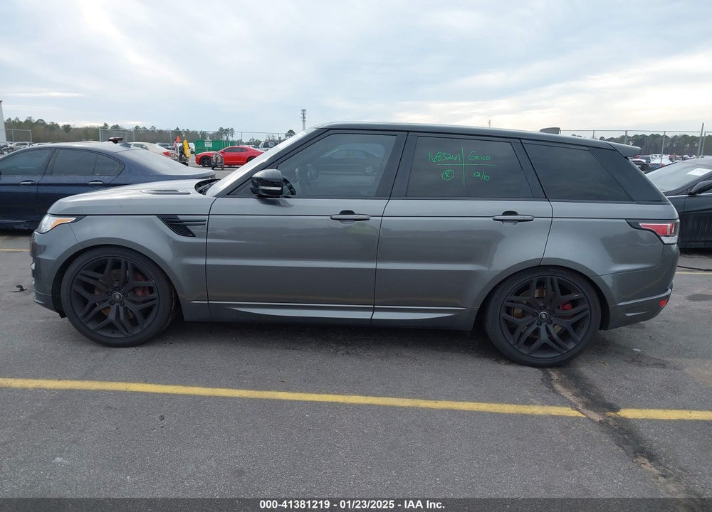 2017 LAND ROVER RANGE ROVER SPORT 3.0L V6 SUPERCHARGED HSE DYNAMIC VIN: SALWV2FV3HA141945