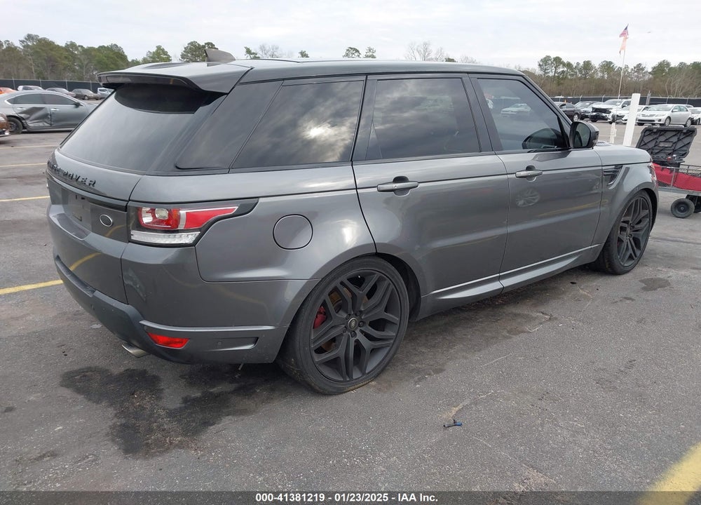 2017 LAND ROVER RANGE ROVER SPORT 3.0L V6 SUPERCHARGED HSE DYNAMIC VIN: SALWV2FV3HA141945