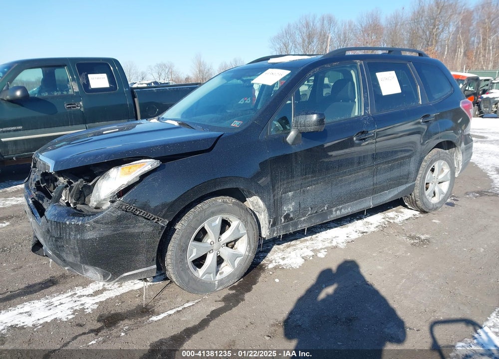 2016 SUBARU FORESTER 2.5I PREMIUM VIN: JF2SJADC0GG564590