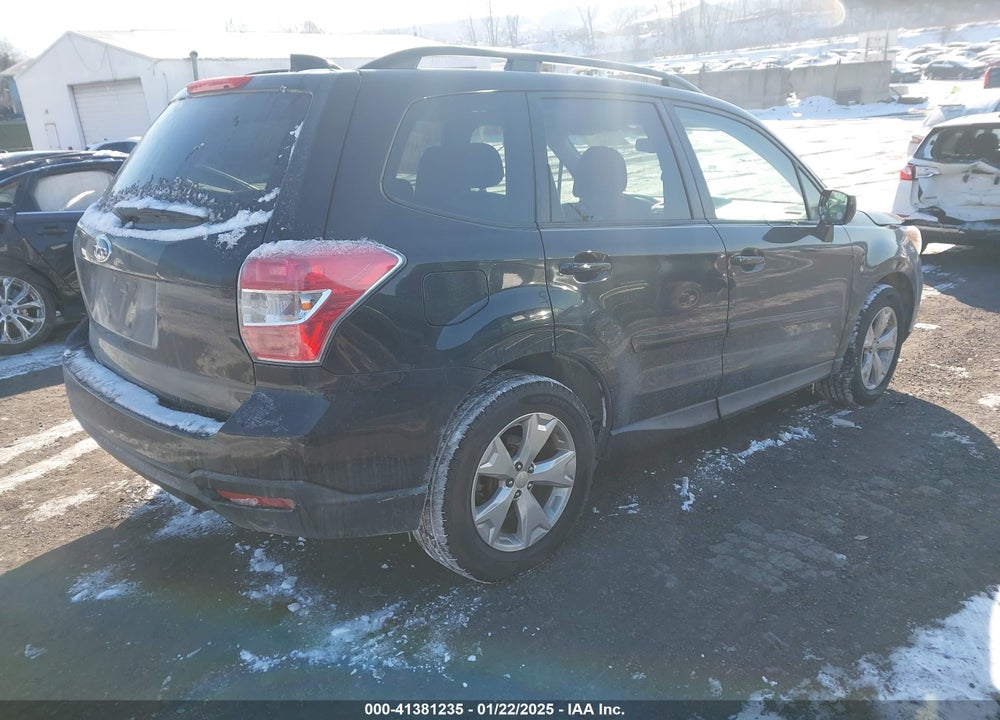2016 SUBARU FORESTER 2.5I PREMIUM VIN: JF2SJADC0GG564590