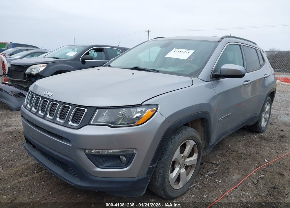 2018 JEEP COMPASS LATITUDE FWD VIN: 3C4NJCBB8JT134052