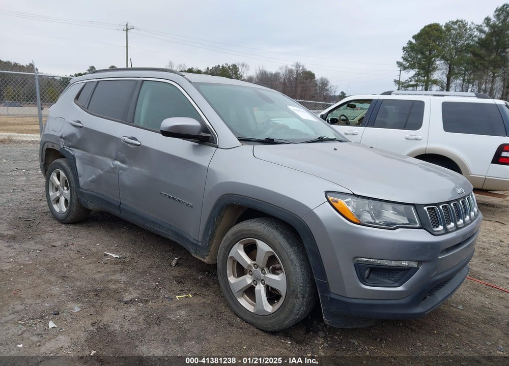 2018 JEEP COMPASS LATITUDE FWD VIN: 3C4NJCBB8JT134052