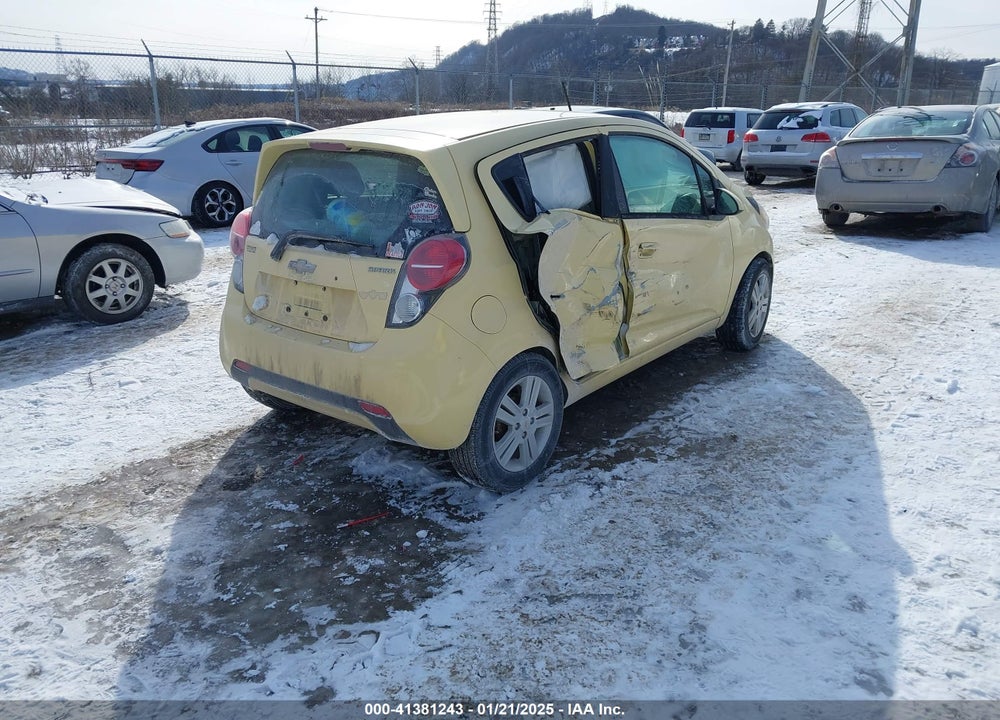 2013 CHEVROLET SPARK LS AUTO VIN: KL8CB6S94DC596734