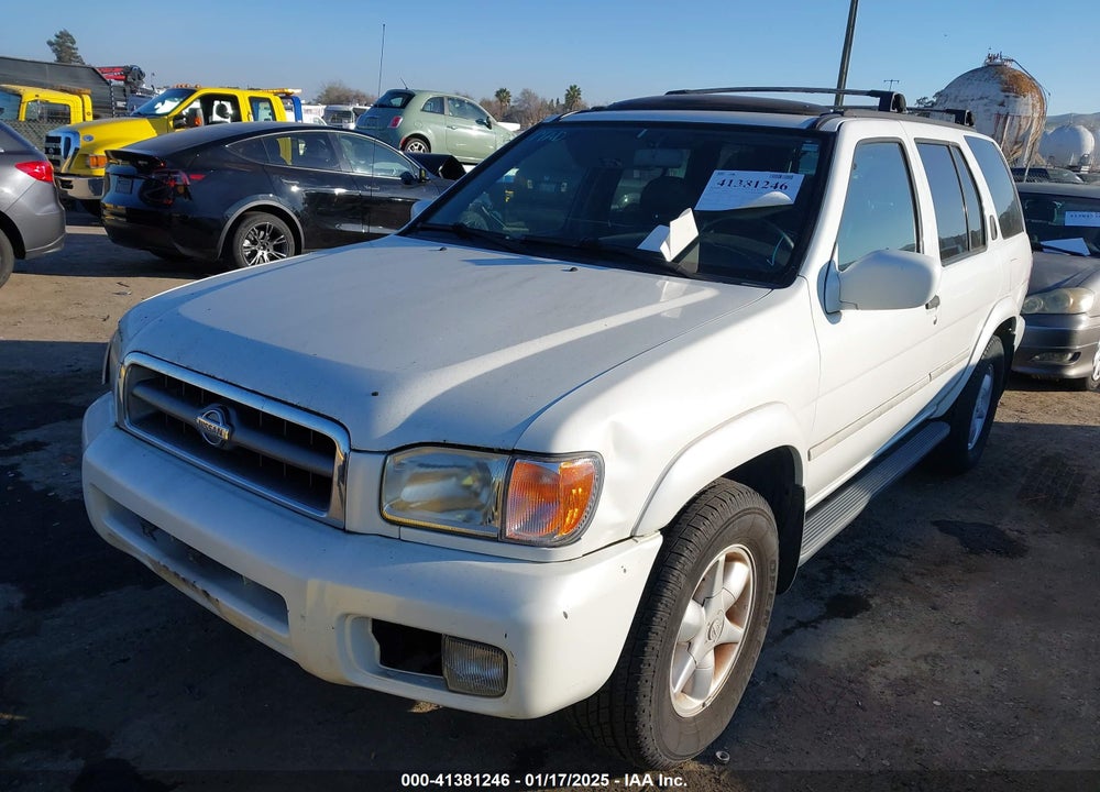 2001 NISSAN PATHFINDER LE VIN: JN8DR09Y01W584211