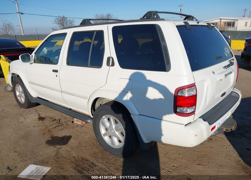 2001 NISSAN PATHFINDER LE VIN: JN8DR09Y01W584211
