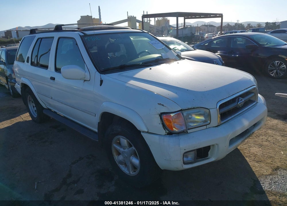 2001 NISSAN PATHFINDER LE VIN: JN8DR09Y01W584211
