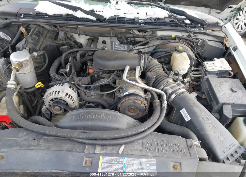 2004 CHEVROLET BLAZER VIN: 1GNDT13X34K161869