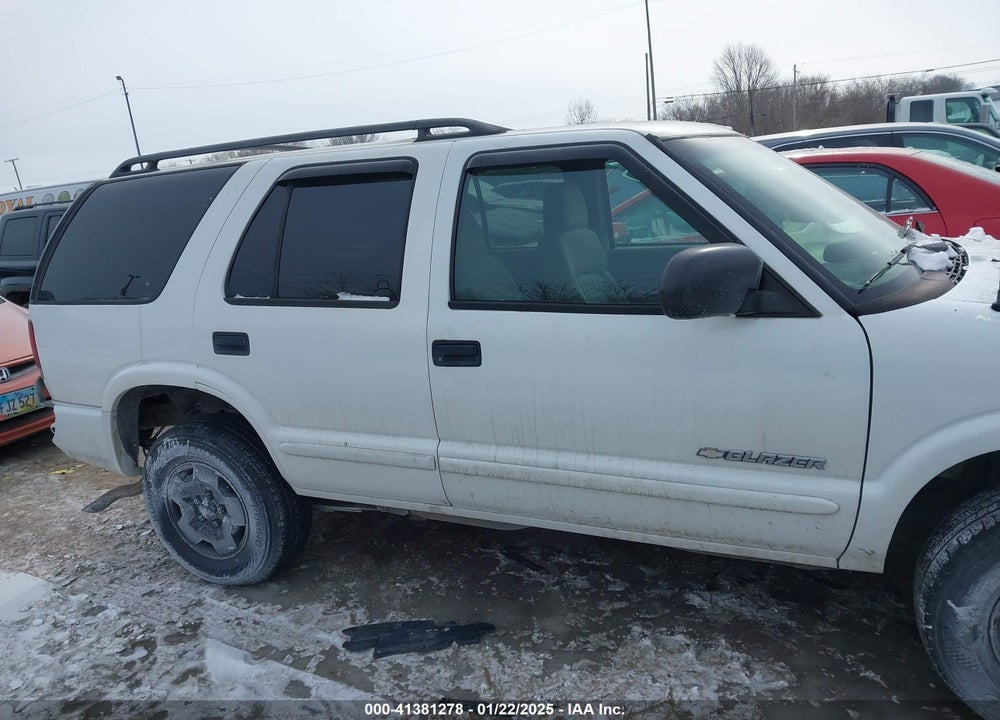 2004 CHEVROLET BLAZER VIN: 1GNDT13X34K161869