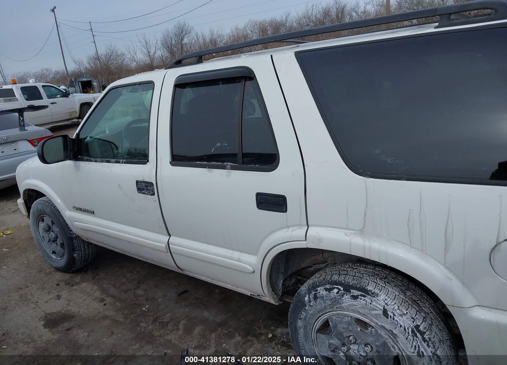 2004 CHEVROLET BLAZER VIN: 1GNDT13X34K161869