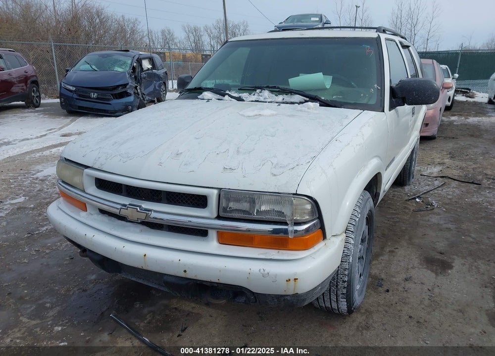 2004 CHEVROLET BLAZER VIN: 1GNDT13X34K161869
