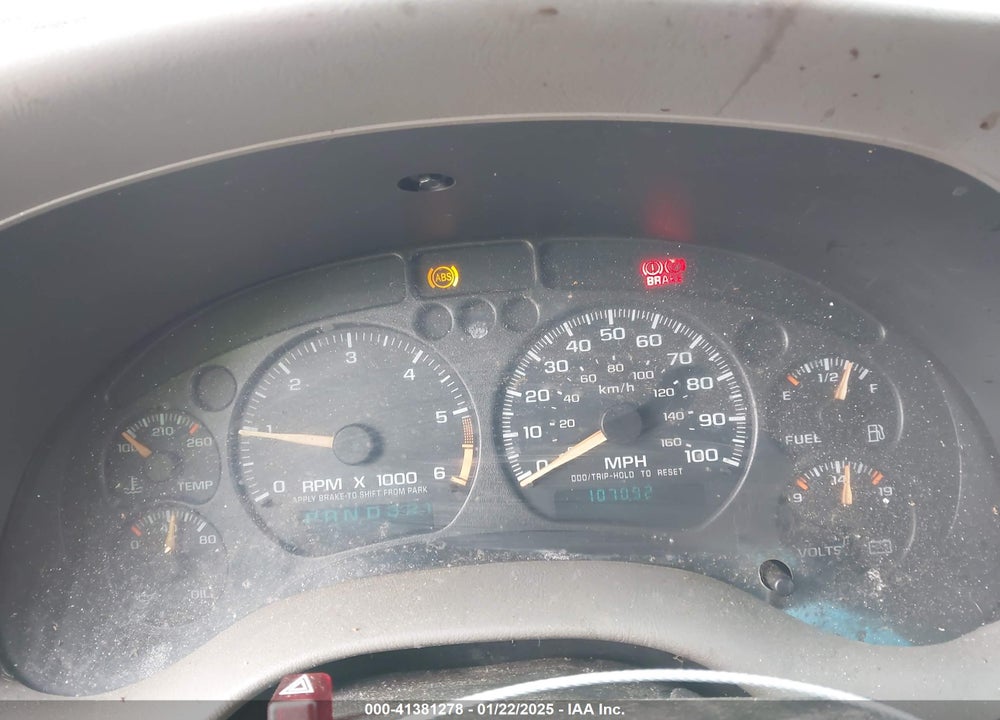 2004 CHEVROLET BLAZER VIN: 1GNDT13X34K161869
