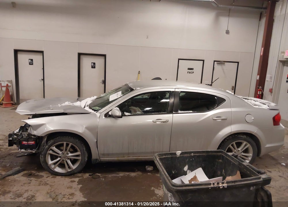 2012 DODGE AVENGER SXT PLUS VIN: 1C3CDZEG3CN143077