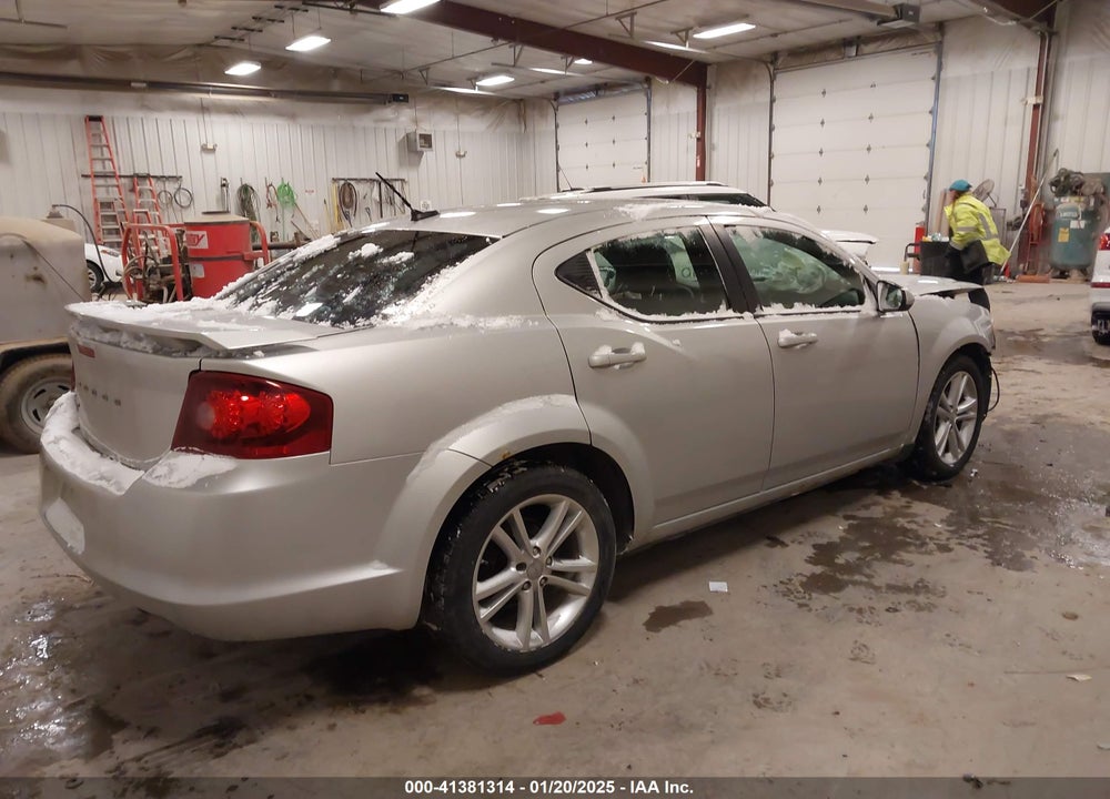 2012 DODGE AVENGER SXT PLUS VIN: 1C3CDZEG3CN143077