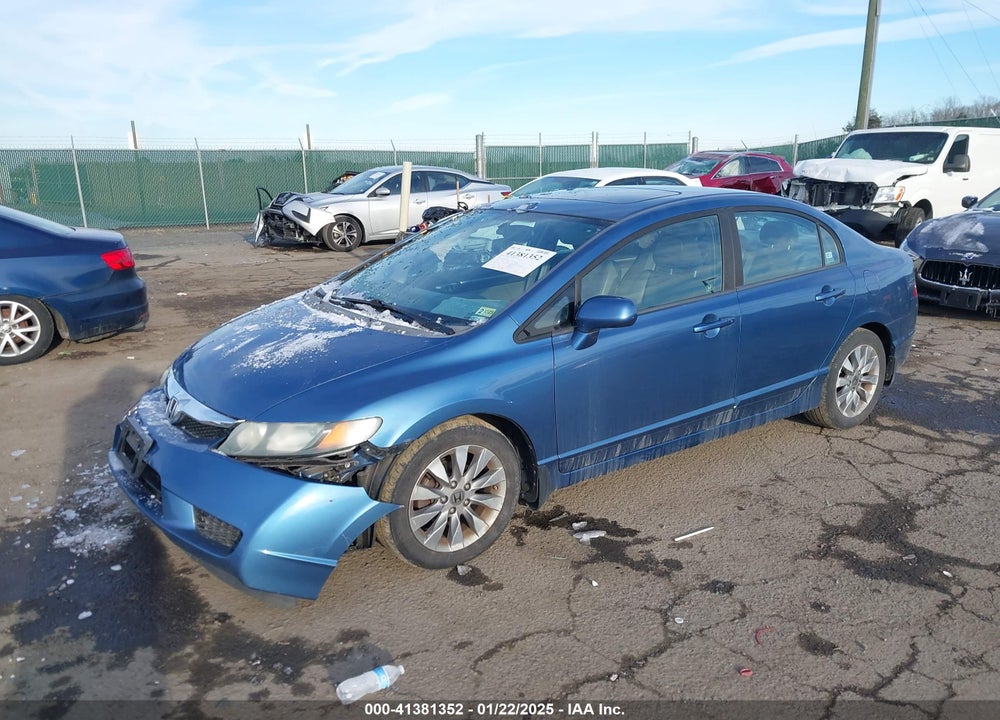 2009 HONDA CIVIC EX-L VIN: 19XFA16969E031809