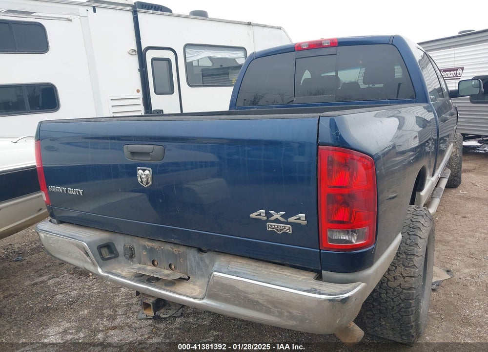 2006 DODGE RAM 3500 LARAMIE VIN: 3D7LX39C66G175614
