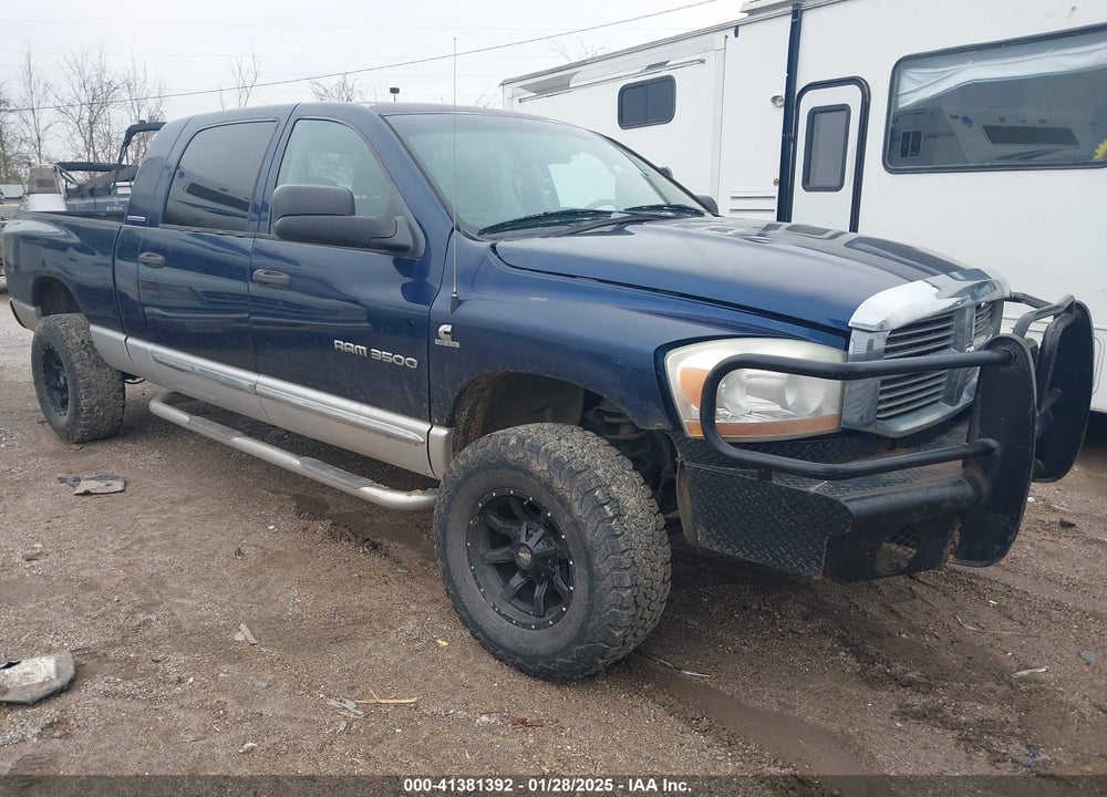 2006 DODGE RAM 3500 LARAMIE VIN: 3D7LX39C66G175614